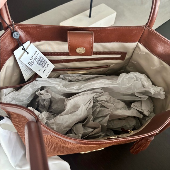 Brahmin leather Bailee bag NWT - Picture 4 of 10